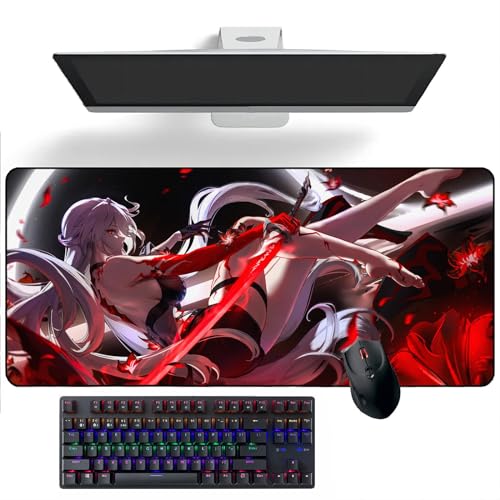 TTAHL Anime Mauspad Honkai: Star Rail Acheron Anime Schreibtischmatte Tastaturmatte große Mauspads Gummi Mauspads TTAHL Anime Mauspad Honkai: Star Rail Acheron Anime Schreibtischmatte Tastaturmatte große Mauspads Gummi Mauspads von TTAHL