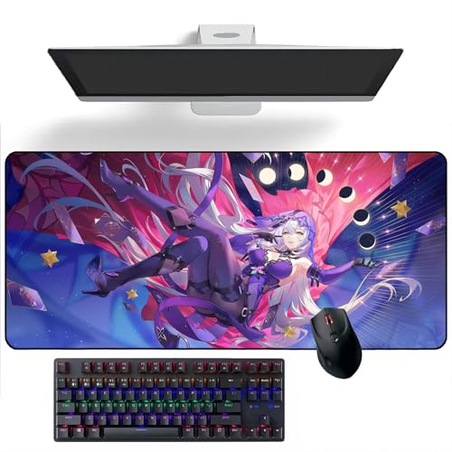 TTAHL Anime Mauspad Honkai: Star Rail Black Swan Anime Mauspads Schreibtischunterlage Tastaturmatte große Mauspads TTAHL Anime Mauspad Honkai: Star Rail Black Swan Anime Mauspads Schreibtischunterlage Tastaturmatte große Mauspads von TTAHL