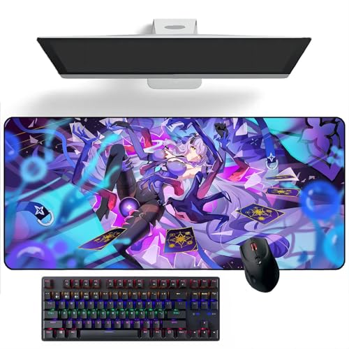 TTAHL Anime Mauspad Honkai: Star Rail Black Swan Anime Schreibtischmatte Tastaturmatte große Mauspads Gummi Mauspads TTAHL Anime Mauspad Honkai: Star Rail Black Swan Anime Schreibtischmatte Tastaturmatte große Mauspads Gummi Mauspads von TTAHL