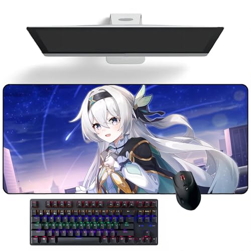 TTAHL Anime Mauspad Honkai: Star Rail Firefly Anime Schreibtischmatte Tastaturmatte große Mauspads Gummi Mauspads TTAHL Anime Mauspad Honkai: Star Rail Firefly Anime Schreibtischmatte Tastaturmatte große Mauspads Gummi Mauspads von TTAHL