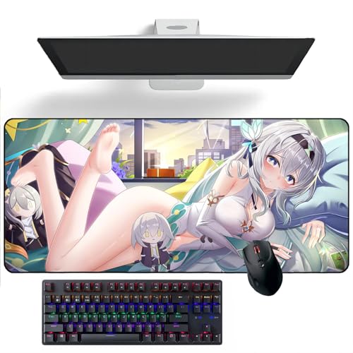 TTAHL Anime Mauspad Honkai: Star Rail Firefly Anime Schreibtischmatte Tastaturmatte große Mauspads Gummi Mauspads TTAHL Anime Mauspad Honkai: Star Rail Firefly Anime Schreibtischmatte Tastaturmatte große Mauspads Gummi Mauspads von TTAHL