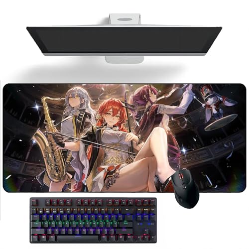 TTAHL Anime Mauspad Honkai: Star Rail Himeko Anime Mauspads Schreibtischunterlage Tastaturmatte große Mauspads TTAHL Anime Mauspad Honkai: Star Rail Himeko Anime Mauspads Schreibtischunterlage Tastaturmatte große Mauspads von TTAHL