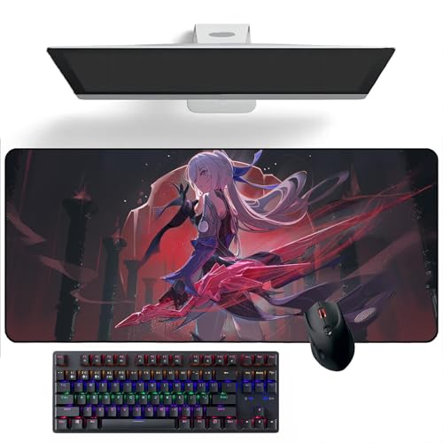 TTAHL Anime Mauspad Honkai: Star Rail Jingliu Anime Schreibtischmatte Tastaturmatte große Mauspads Gummi Mauspads TTAHL Anime Mauspad Honkai: Star Rail Jingliu Anime Schreibtischmatte Tastaturmatte große Mauspads Gummi Mauspads von TTAHL