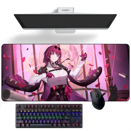 TTAHL Anime Mauspad Honkai: Star Rail Kafka Anime Schreibtischmatte Tastaturmatte große Mauspads Gummi Mauspads TTAHL Anime Mauspad Honkai: Star Rail Kafka Anime Schreibtischmatte Tastaturmatte große Mauspads Gummi Mauspads von TTAHL