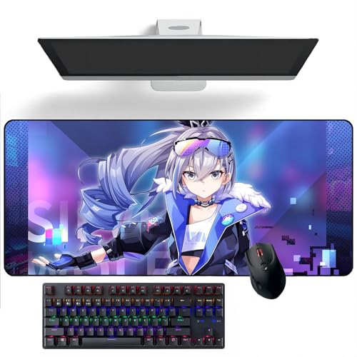 TTAHL Anime Mauspad Honkai: Star Rail Silver Wolf Anime Schreibtischmatte Tastaturmatte große Mauspads Gummi Mauspads TTAHL Anime Mauspad Honkai: Star Rail Silver Wolf Anime Schreibtischmatte Tastaturmatte große Mauspads Gummi Mauspads von TTAHL