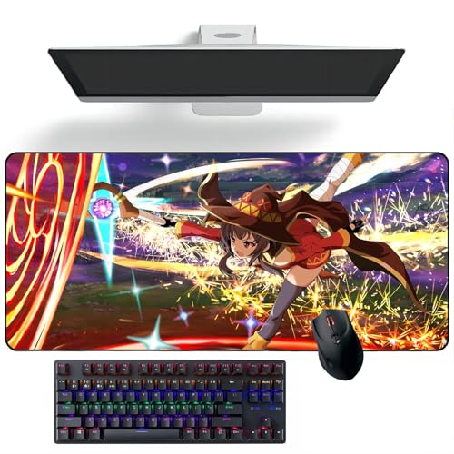 TTAHL Anime Mauspad Konosuba Anime Mauspads Schreibtischunterlage Tastaturmatte große Mauspads TTAHL Anime Mauspad Konosuba Anime Mauspads Schreibtischunterlage Tastaturmatte große Mauspads von TTAHL