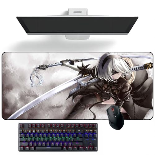 TTAHL Anime Mauspad NieR: Automata Anime Mauspads Schreibtischunterlage Tastaturmatte große Mauspads TTAHL Anime Mauspad NieR: Automata Anime Mauspads Schreibtischunterlage Tastaturmatte große Mauspads von TTAHL
