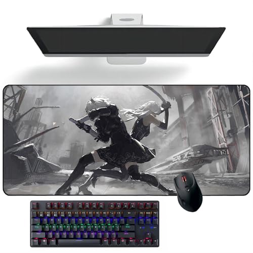 TTAHL Anime Mauspad NieR: Automata Anime Mauspads Schreibtischunterlage Tastaturmatte große Mauspads TTAHL Anime Mauspad NieR: Automata Anime Mauspads Schreibtischunterlage Tastaturmatte große Mauspads von TTAHL