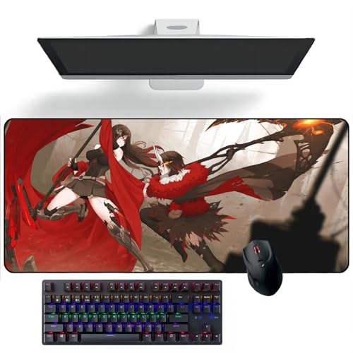 TTAHL Anime Mauspad RWBY Anime Mauspads Schreibtischunterlage Tastaturmatte große Mauspads TTAHL Anime Mauspad RWBY Anime Mauspads Schreibtischunterlage Tastaturmatte große Mauspads von TTAHL