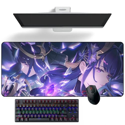 TTAHL Anime Mauspad Raiden Ei Anime Schreibtischmatte Tastaturmatte große Mauspads Gummi Mauspads TTAHL Anime Mauspad Raiden Ei Anime Schreibtischmatte Tastaturmatte große Mauspads Gummi Mauspads von TTAHL