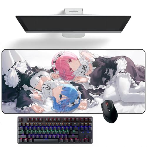 TTAHL Anime Mauspad Re:Zero Anime Mauspads Schreibtischunterlage Tastaturmatte große Mauspads TTAHL Anime Mauspad Re:Zero Anime Mauspads Schreibtischunterlage Tastaturmatte große Mauspads von TTAHL