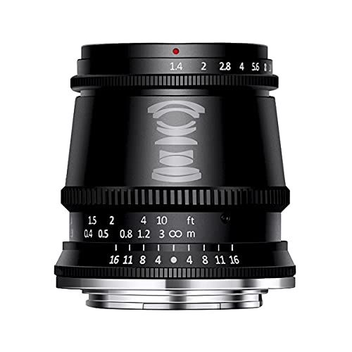 TT Artisan 17mm f 1.4 APS-C Objektiv Anschluss MFT Mount Weitwinkelobjektiv mit manuellem Fokus TTAL1714MFT Schwarz von TTARTISAN