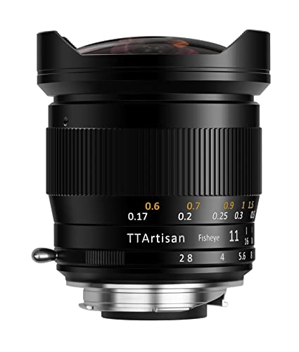 TT Artisan Fisheye Objektiv 11mm f 2.8 Anschluss Sigma Leica L Ultra-Weitwinkelobjektiv für Vollformat im Alugehäuse Bildwinkel 180 Grad 11mm F2.8 von TTARTISAN