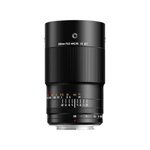 TTARTISAN 100mm F2.8 Makro 2X Kameraobjektiv für Canon EF Mount Vollformat Manueller Fokus Objektiv für Miniaturfotografie TTARTISAN 100mm F2.8 Makro 2X Kameraobjektiv für Canon EF Mount Vollformat Manueller Fokus Objektiv für Miniaturfotografie von TTARTISAN