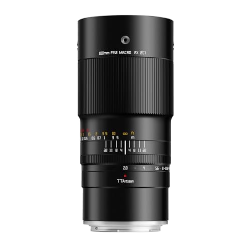 TTARTISAN 100mm F2.8 Makro 2X Kameraobjektiv für Canon RF Mount Vollformat Manueller Fokus Objektiv für Miniaturfotografie TTARTISAN 100mm F2.8 Makro 2X Kameraobjektiv für Canon RF Mount Vollformat Manueller Fokus Objektiv für Miniaturfotografie von TTARTISAN
