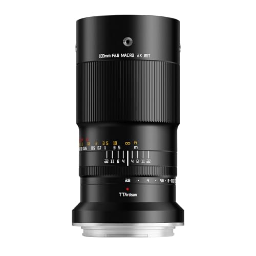TTARTISAN 100mm F2.8 Makro 2X Kameraobjektiv für Fuji GFX Mount Vollformat Manueller Fokus Objektiv für Miniaturfotografie TTARTISAN 100mm F2.8 Makro 2X Kameraobjektiv für Fuji GFX Mount Vollformat Manueller Fokus Objektiv für Miniaturfotografie von TTARTISAN
