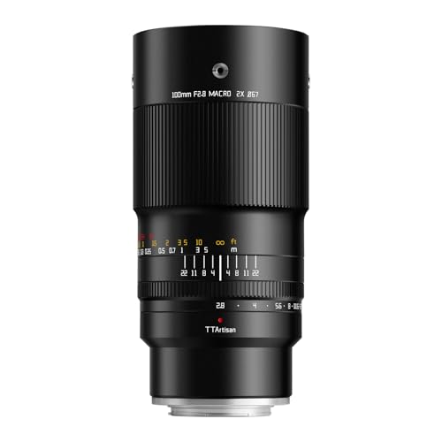 TTARTISAN 100mm F2.8 Makro 2X Kameraobjektiv für Fuji X Mount Vollformat Manueller Fokus Objektiv für Miniaturfotografie TTARTISAN 100mm F2.8 Makro 2X Kameraobjektiv für Fuji X Mount Vollformat Manueller Fokus Objektiv für Miniaturfotografie von TTARTISAN