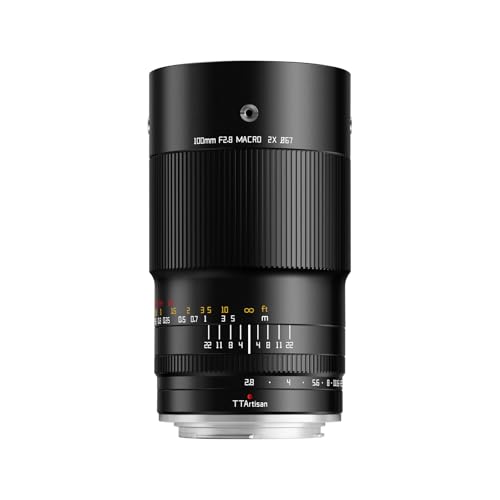 TTARTISAN 100mm F2.8 Makro 2X Kameraobjektiv für Nikon F Mount Vollformat Manueller Fokus Objektiv für Miniaturfotografie TTARTISAN 100mm F2.8 Makro 2X Kameraobjektiv für Nikon F Mount Vollformat Manueller Fokus Objektiv für Miniaturfotografie von TTARTISAN