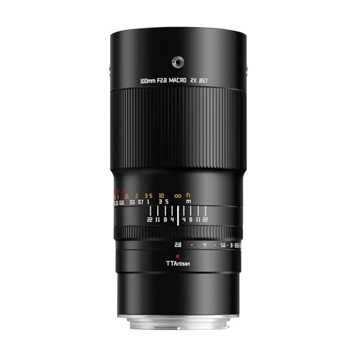 TTARTISAN 100mm F2.8 Makro 2X Kameraobjektiv für Nikon Z Mount Vollformat Manueller Fokus Objektiv für Miniaturfotografie TTARTISAN 100mm F2.8 Makro 2X Kameraobjektiv für Nikon Z Mount Vollformat Manueller Fokus Objektiv für Miniaturfotografie von TTARTISAN