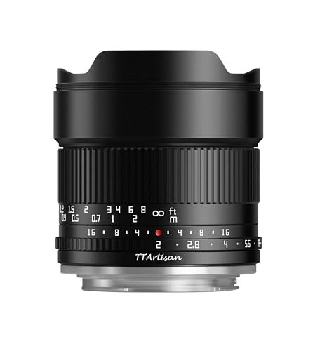 TTARTISAN 10mm F2 Objektiv APS-C MF Ultraweitwinkel für Nikon Z-Mount-Kameras von TTARTISAN