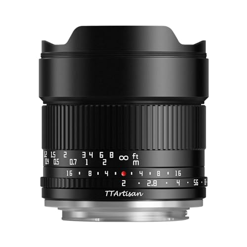 TTARTISAN 10mm F2.0 APS-C ASPH. Ultraweitwinkel Kameraobjektiv Manueller Fokus Tragbares Objektiv für Nikon Z Mount von TTARTISAN