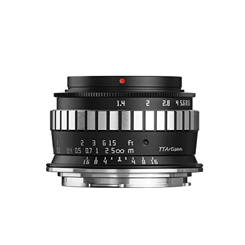 TTARTISAN 23 mm F1.4 APS-C Kameraobjektiv, Weitwinkel-Prime-Objektiv, tragbares Objektiv für Canon RF-Halterung, geeignet für Portrait Street Snapshot TTARTISAN 23 mm F1.4 APS-C Kameraobjektiv, Weitwinkel-Prime-Objektiv, tragbares Objektiv für Canon RF-Halterung, geeignet für Portrait Street Snapshot von TTARTISAN