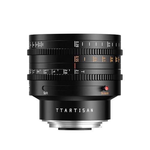 TTARTISAN 35mm T2.1 Cine Objektiv, Vollformat-Objektiv mit manueller Fokussierung und Dual-Bokeh-Design, Kompatibel mit Canon RF-Mount-Kameras TTARTISAN 35mm T2.1 Cine Objektiv, Vollformat-Objektiv mit manueller Fokussierung und Dual-Bokeh-Design, Kompatibel mit Canon RF-Mount-Kameras von TTARTISAN