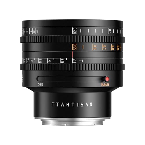 TTARTISAN 35mm T2.1 Kino Objektiv Vollformat Manueller Fokus Soft Bokeh und Bubble Bokeh Umschalten (für Nikon Z) von TTARTISAN