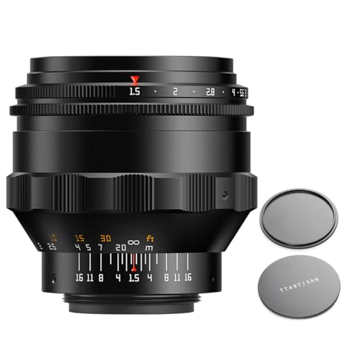 TTARTISAN 75mm f1.5 Swirly Bokeh Objektiv, manuelles Vollformat-Objektiv mit großer Blende für M42-Mount-Kameraobjektiv TTARTISAN 75mm f1.5 Swirly Bokeh Objektiv, manuelles Vollformat-Objektiv mit großer Blende für M42-Mount-Kameraobjektiv von TTARTISAN