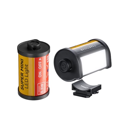 TTARTISAN Mini Magnetische LED On-Kamera Video Licht Retro Film Look LED Licht mit Cold Shoe Mount TTARTISAN Mini Magnetische LED On-Kamera Video Licht Retro Film Look LED Licht mit Cold Shoe Mount von TTARTISAN