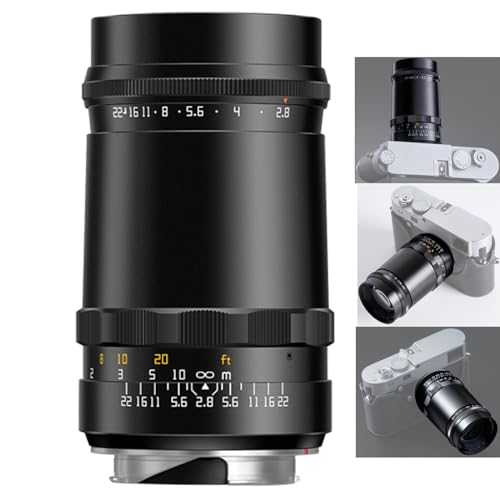 TTArtisan 100mm F2.8 Bubble Bokeh Objektiv MF Full Frame Für spiegellose Kameras nur für Leica M-Mount-Kameras von TTARTISAN