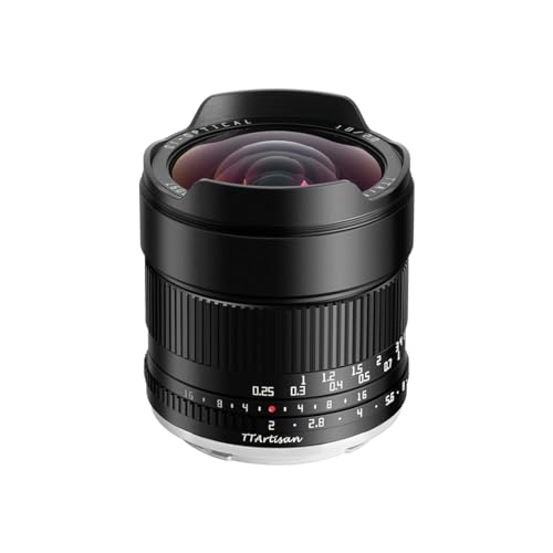 TTArtisan 10mm f2.0 Superweitwinkelobjektiv für Canon R Mount Kameras schwarz/Black von TTARTISAN