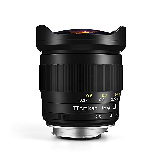 TTArtisan 11 mm F2.8 Kameralinse, Fisheye, kompatibel mit EOS R Mount Kameras wie R RP R5 R6 Schwarz TTArtisan 11 mm F2.8 Kameralinse, Fisheye, kompatibel mit EOS R Mount Kameras wie R RP R5 R6 Schwarz von TTARTISAN