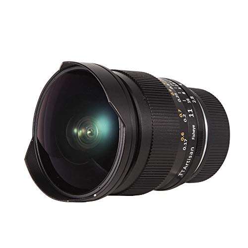 TTArtisan 11mm F2.8 Kameralinse Fisheye kompatibel mit E Mount Kameras wie A7 A7II A7R A7RII A7S A7SII A6500 A6300 A6000 A5100 A500 von TTARTISAN