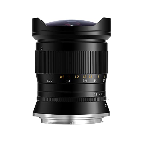 TTArtisan 11mm F2.8 Vollformat SLR Fisheye Kameraobjektiv Cooles und lustiges Kameraobjektiv für Canon EF Mount von TTARTISAN