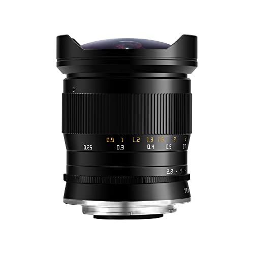 TTArtisan 11mm F2.8 Vollformat SLR Fisheye Kameraobjektiv Cooles und lustiges Kameraobjektiv für Nikon F Mount von TTARTISAN