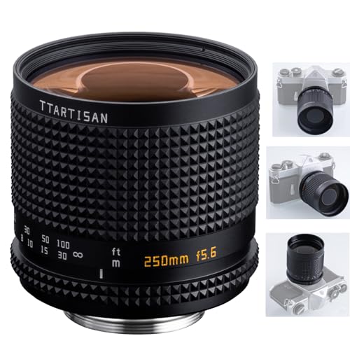 TTArtisan 250mm F5.6 M42 Objektiv MF Vollformat Refraktionsobjektiv Kompatibel mit M42-Mount-Kameras und Anderen modernen Kameras mit Adapter. TTArtisan 250mm F5.6 M42 Objektiv MF Vollformat Refraktionsobjektiv Kompatibel mit M42-Mount-Kameras und Anderen modernen Kameras mit Adapter. von TTARTISAN