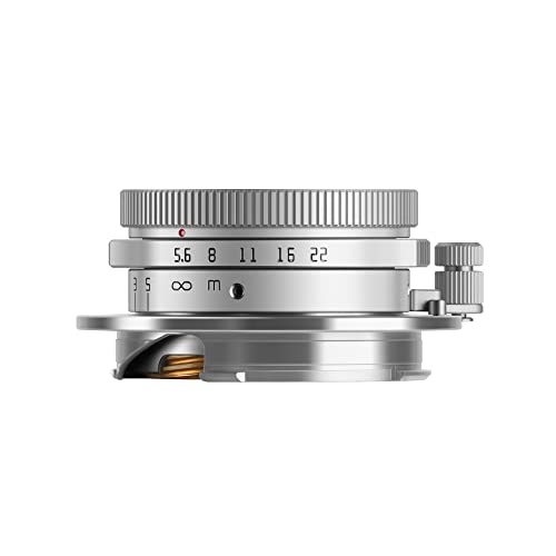 TTArtisan 28 mm F/5.6 Metallgehäuse, kompatibel mit Leica M Mount – Silber von TTARTISAN