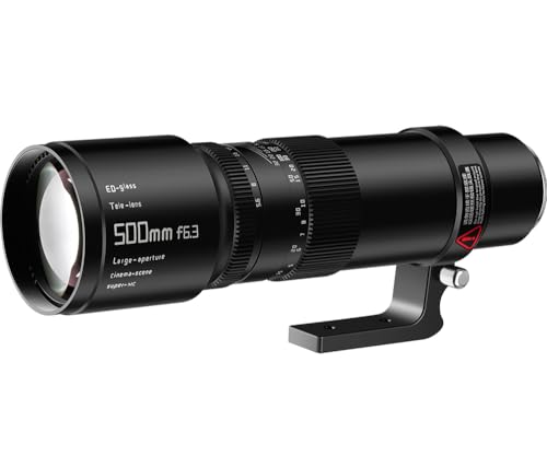 TTArtisan 500 mm F6.3 Teleobjektiv mit Metallgehäuse, kompatibel mit Nikon Z-Halterung (Vollformat), Schwarz von TTARTISAN