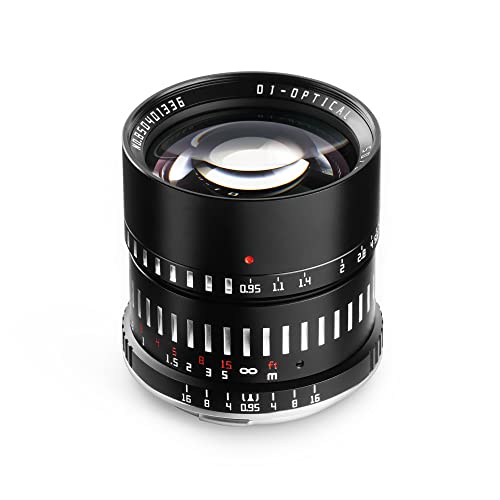 TTArtisan APS-C Objektiv, 50 mm, F/0,95, Metallgehäuse, kompatibel mit EOS-M, Schwarz und Silber TTArtisan APS-C Objektiv, 50 mm, F/0,95, Metallgehäuse, kompatibel mit EOS-M, Schwarz und Silber von TTARTISAN