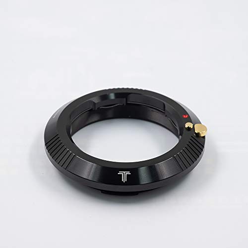 TTArtisan Leica M Objektiv auf Z/R/L/E/GFX/X1D/FUJI Mount Kameraobjektivadapter (M-L Adapter, schwarz) von TTARTISAN