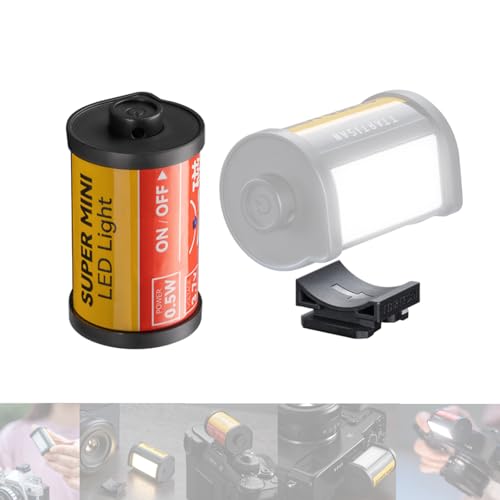 TTArtisan Mini-LED-Fülllicht Tragbares magnetisches Kameralicht mit 3 Farbtemperaturen (3000/4500/6000 K) hoher CRI 95+, wiederaufladbar, kompaktes Design für Fotografie und Videografie. von TTARTISAN