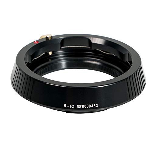 TTArtisan Objektivadapter/Konverterring für Leica M Mount Objektiv auf Fuji FX Mount Kameragehäuse schwarz von TTARTISAN