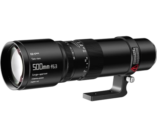 TTArtisan Teleobjektiv, 500 mm, F6.3, Metallgehäuse, kompatibel mit Nikon Z-Halterung (Vollrahmen), Schwarz von TTARTISAN
