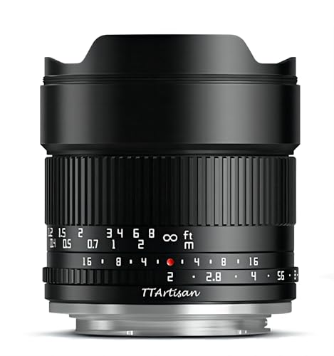 TTartisan 10mm F/2.0 Ultraweitwinkelobjektiv, kompatibel mit spiegellosen Nikon Z-Mount APS-C-Kameras von TTARTISAN