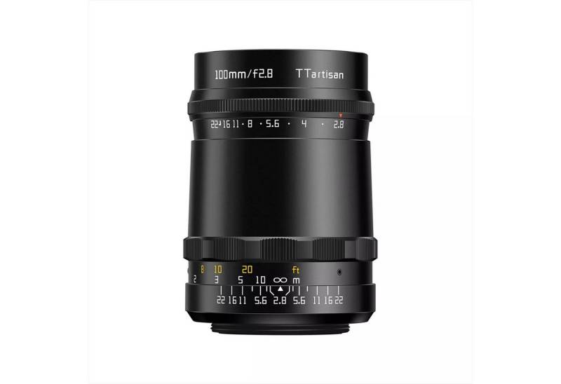 TTArtisan 100mm f/2,8 Vollformat Objektiv für M42-Mount Bubble-Bokeh-Objektiv Zoomobjektiv von TTArtisan