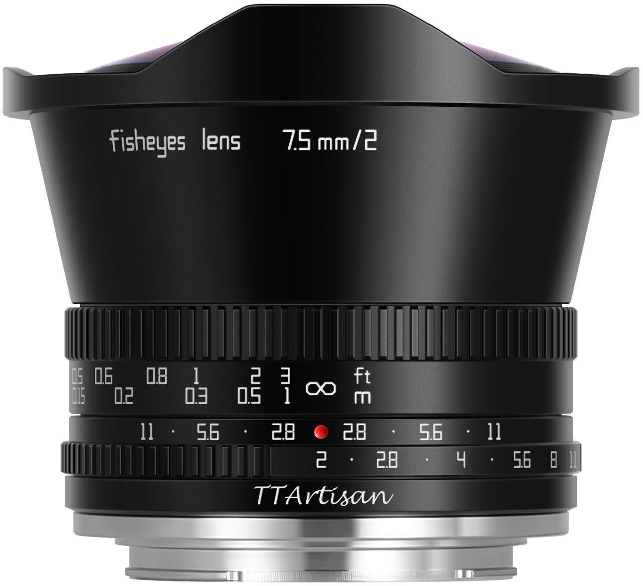 TTArtisan 7,5mm f2,0 Fisheye Sony E Objektiv TTArtisan 7,5mm f2,0 Fisheye Sony E Objektiv von TTArtisan