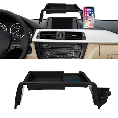 TTCR-II Kompatibel mit BMW 3 Series F30 Handyhalterung 2015-2018, Brauch Passt Basis für BMW F30 Smartphone Halter 360°Drehbar Verstellbare Handyhalter von TTCR-II