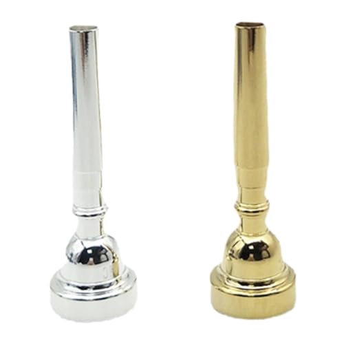 TTETTZ 2pcs 3c Trompete Mundstücke Musikteile Instrument Mundstück für Anfänger von TTETTZ
