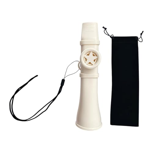 TTETTZ Kazoo Mundharmonika mit Nackenseil tragbares Spielzeug für Klavier Violine Gitarre, Weiß TTETTZ Kazoo Mundharmonika mit Nackenseil tragbares Spielzeug für Klavier Violine Gitarre, Weiß von TTETTZ